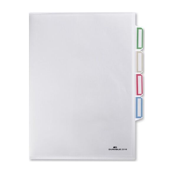 Durable Durable 231619, Conventional file folder, Transparent, 1 pc(s)