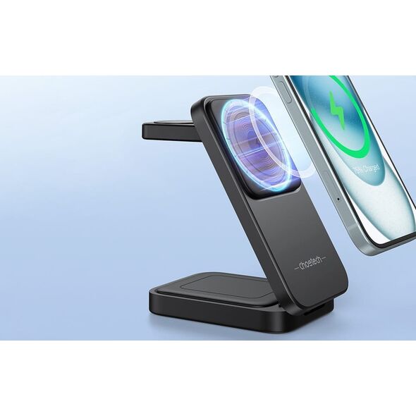 Ładowarka Choetech Ładowarka magnetyczna 3w1 Choetech T611-F 15W do iPhone z serii 12/13/14/15