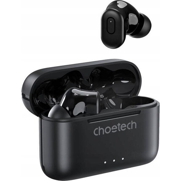 Słuchawki Choetech Słuchawki bezprzewodowe TWS Choetech BH-T15 ANC+ENC (czarne)