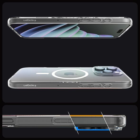 Spigen Spigen Crystal Flex MagSafe, crystal clear - iPhone 16 Pro