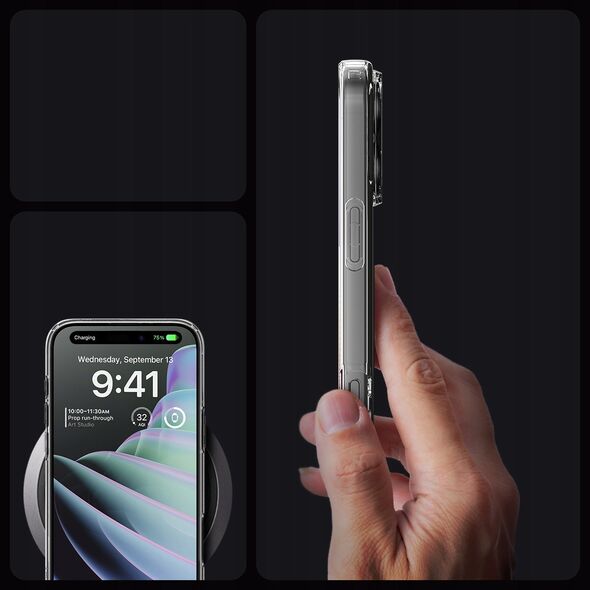 Spigen Spigen Crystal Flex MagSafe, crystal clear - iPhone 16 Pro