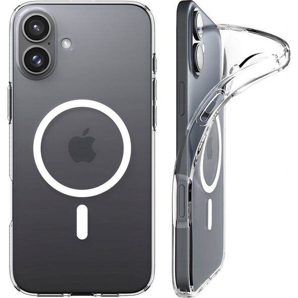 Spigen Spigen Crystal Flex MagSafe, crystal clear - iPhone 16