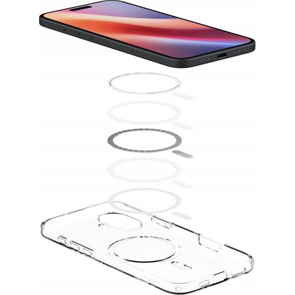 Spigen Spigen Crystal Flex MagSafe, crystal clear - iPhone 16