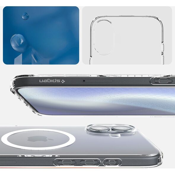 Spigen Spigen Crystal Flex MagSafe, crystal clear - iPhone 16