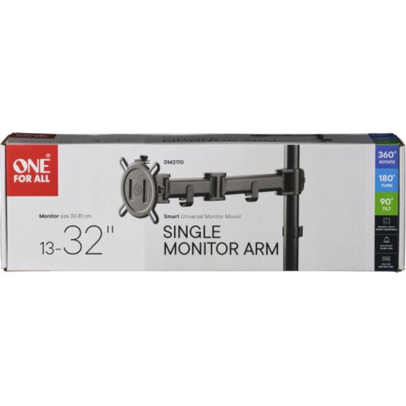 One For All One for All Monitor Mount Smart Single Black       DM 2110