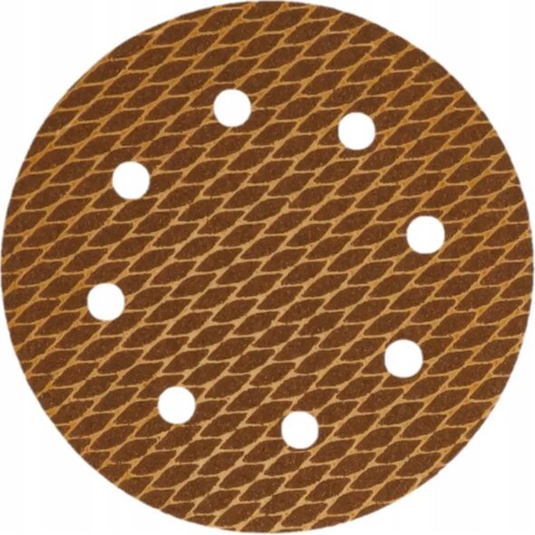 Dedra Tarczki ścierne Anti-clogg 180mm, #60, rzep, zestaw 5szt