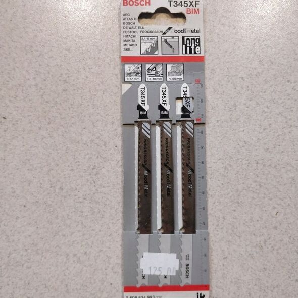 Bosch Circular saw blades BOSCH T 345 XF Progressor for Wood and Metal