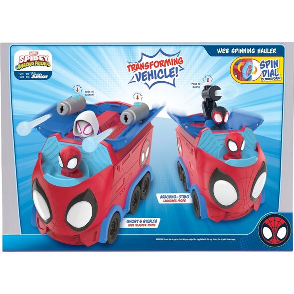 SPIDEY SPIDEY Deluxe Spinning Hauler, pojazd