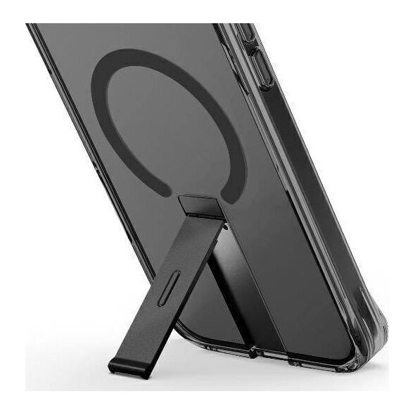 Uniq Etui UNIQ Eleva with Vertica Stand Apple iPhone 16 Pro czarny/carbon black