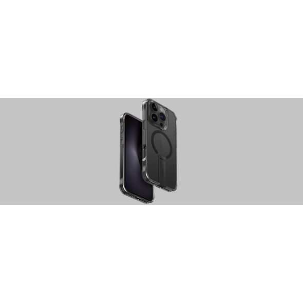 Uniq Etui UNIQ Eleva with Vertica Stand Apple iPhone 16 Pro czarny/carbon black