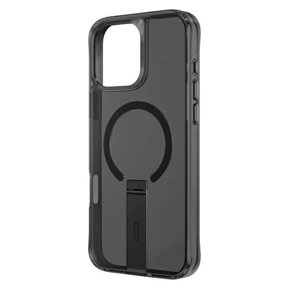 Uniq Etui UNIQ Eleva with Vertica Stand Apple iPhone 16 Pro Max czarny/carbon black