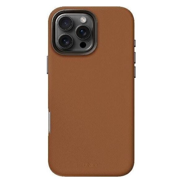 Uniq Etui UNIQ Lyden Apple iPhone 16 Pro Max Magclick Charging karmel/caramel