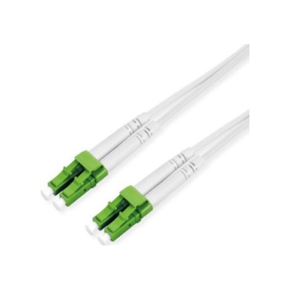Triton Kabel światłowodowy ROLINE duplex, 9/125m OS2, LC/LC, wzmocniony stalą, LSOH, biały, 2 m
