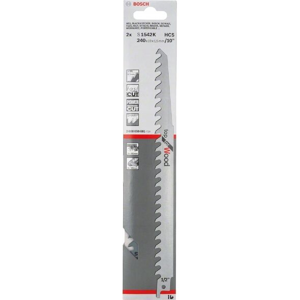 Bosch Saw blades BOSCH S 1542 K Top for Wood