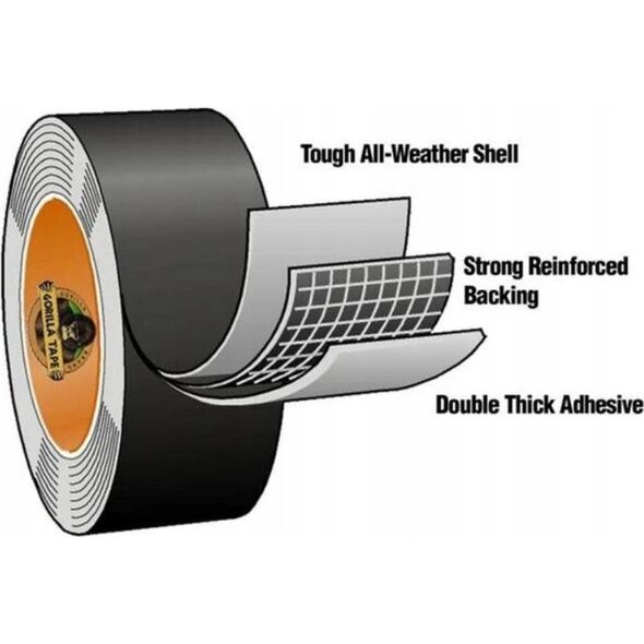 Gorilla Sports Gorilla tape 'White' 10m