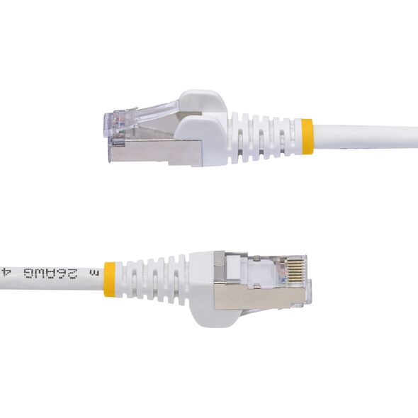 StarTech StarTech NLWH-50C-CAT8-PATCH kabel sieciowy Biały 0,5 m S/FTP (S-STP)