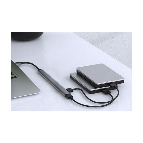 HUB USB Iso Trade HUB USB- 1 port 3.2 + 6 portów 2.0 Izoxis 24374