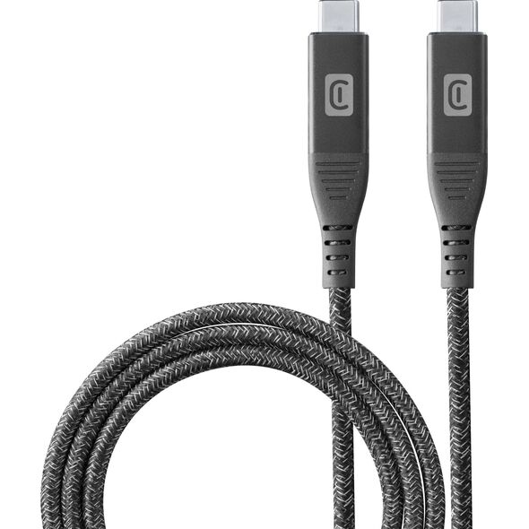 Kabel USB Cellular Line Cellularline 5A Fast Transfer Cable 1m USB Typ-C/ Typ-C Black