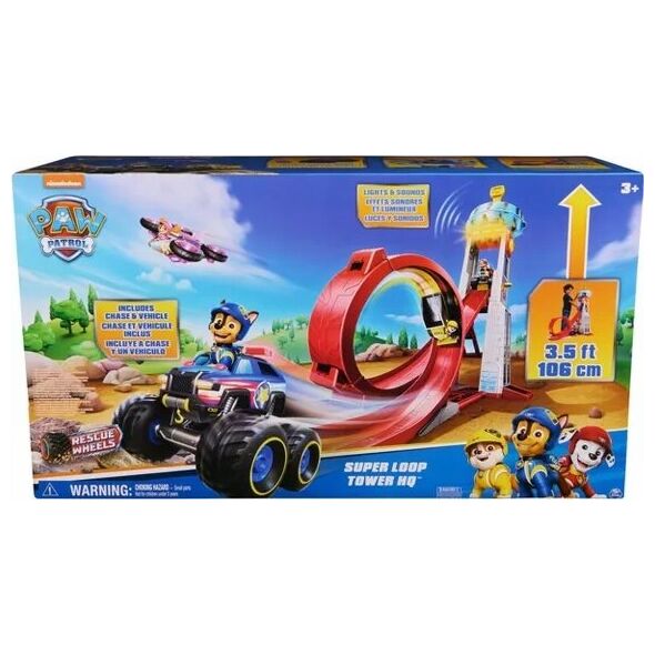 Paw Patrol Paw Patrol Rescue Wheels Super Loop HQ Tower 106cm
