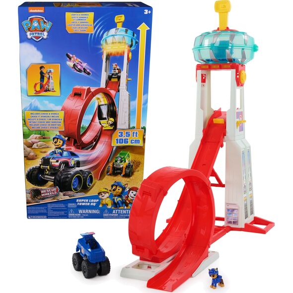 Paw Patrol Paw Patrol Rescue Wheels Super Loop HQ Tower 106cm