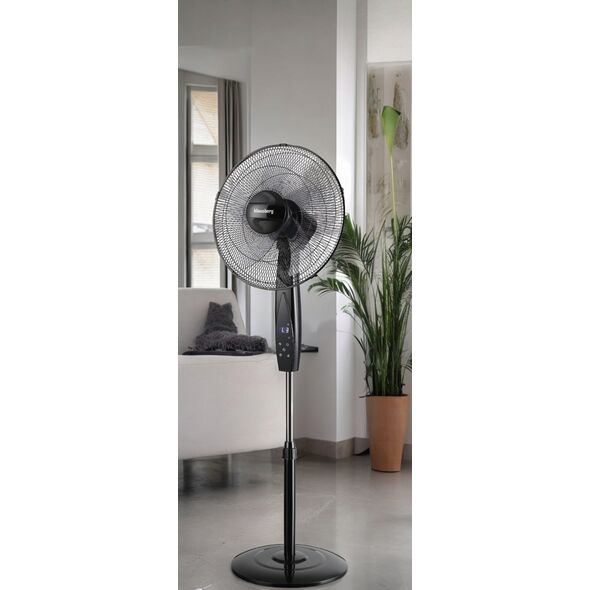 Wentylator Klausberg WENTYLATOR PODŁOGOWY Z PILOTEM I TIMEREM 40CM 50W KLAUSBERG KB-7718