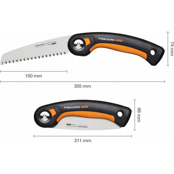 Fiskars FISKARS SIEKIERA ROZŁUPUJĄCA X32  X-SERIES OSTRZE L + PIŁA SKŁADANA