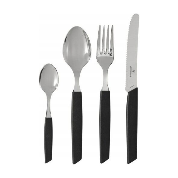 Victorinox Victorinox Swiss Modern Cutlery Set 24 pcs. black