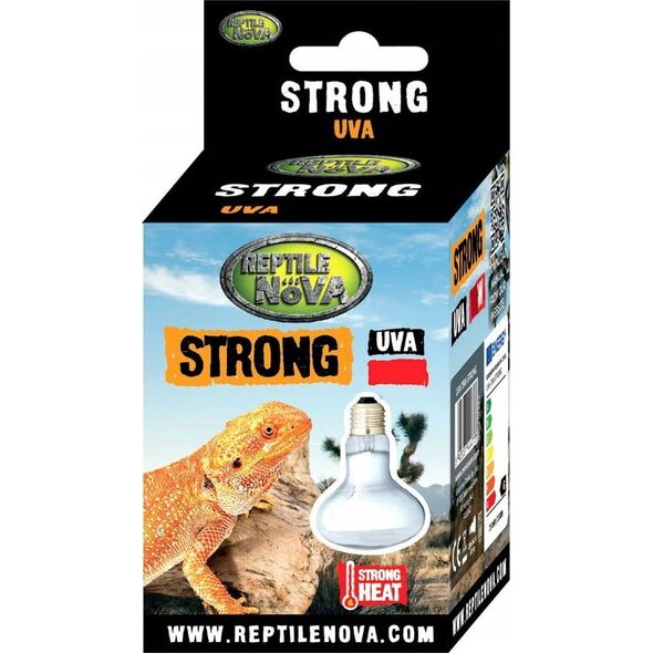 Aqua Nova AQUA NOVA ŻARÓWKA GRZEWCZA UVA REPTILE    STRONG 25W
