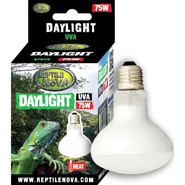 Aqua Nova AQUA NOVA ŻARÓWKA GRZEWCZA UVA REPTILE    DAYLIGHT 75W
