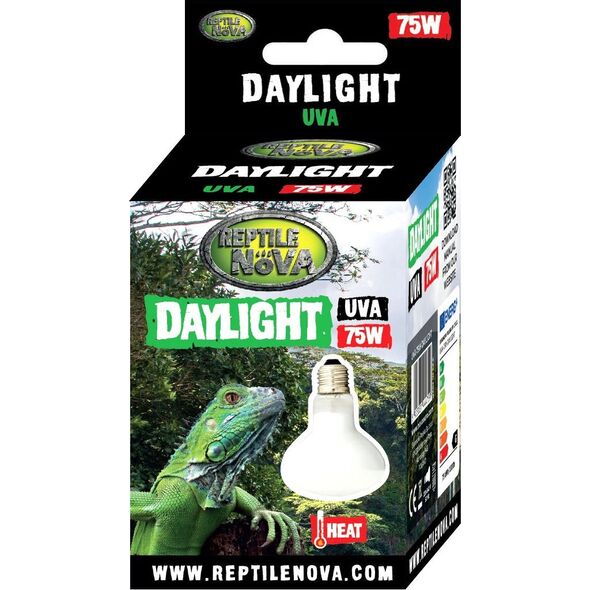 Aqua Nova AQUA NOVA ŻARÓWKA GRZEWCZA UVA REPTILE    DAYLIGHT 75W