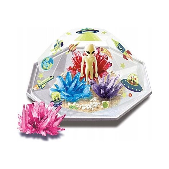 4M 4M Crystal Growing DIY set Outer Space Crystal Terrarium