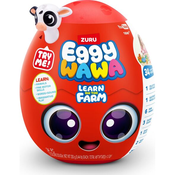 Zuru Eggy Wawa Surprise Egg Large - surprise farm playset