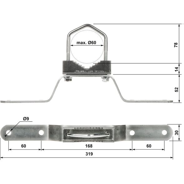 Delta OBEJMA MUROWA OMM-60W6