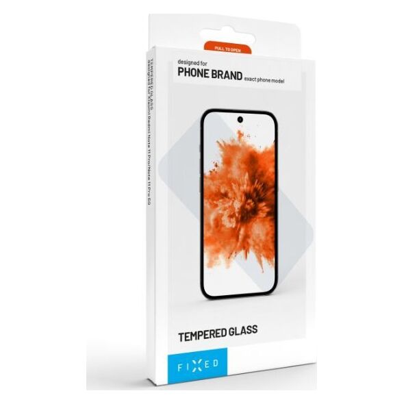 Fixed Fixed Screen protector | Apple | iPhone 16 Plus | Tempered glass | Transparent | 2.5D