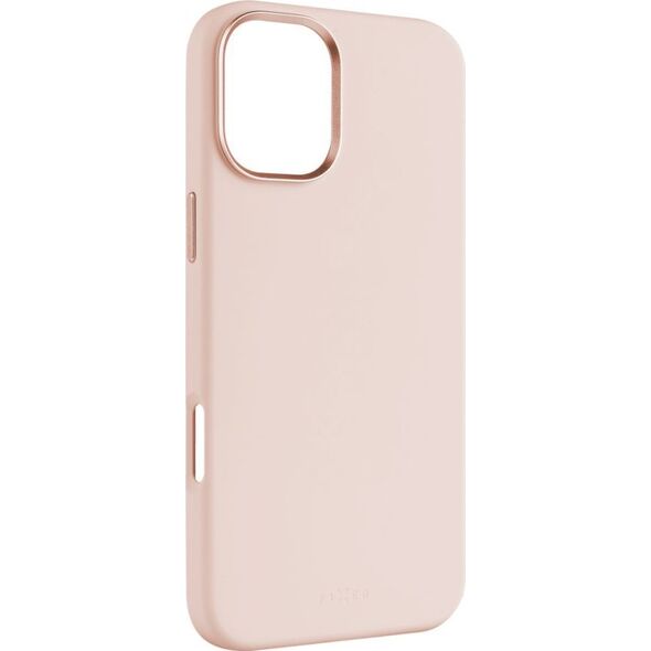 Fixed Fixed MagFlow | Back cover | Apple | iPhone 16 Plus | Liquid silicon | Pink