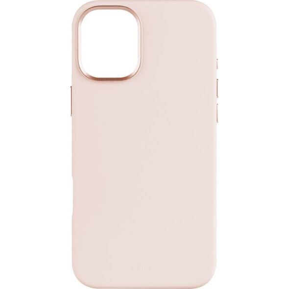 Fixed Fixed MagFlow | Back cover | Apple | iPhone 16 Plus | Liquid silicon | Pink