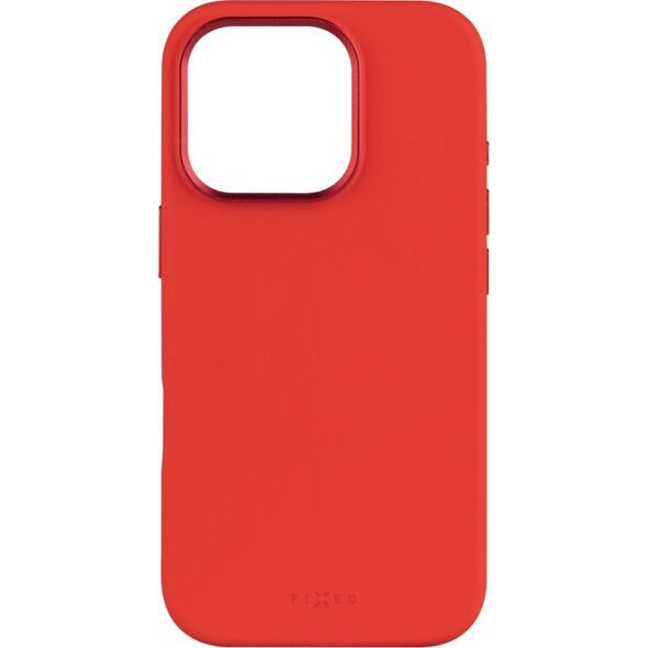 Fixed Fixed MagFlow | Back cover | Apple | iPhone 16 Pro | Liquid silicon | Red