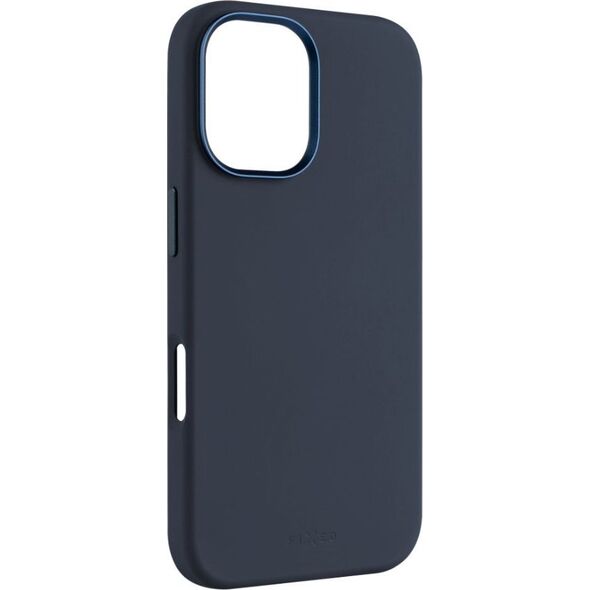 Fixed Fixed MagFlow | Back cover | Apple | iPhone 16 | Liquid silicon | Blue