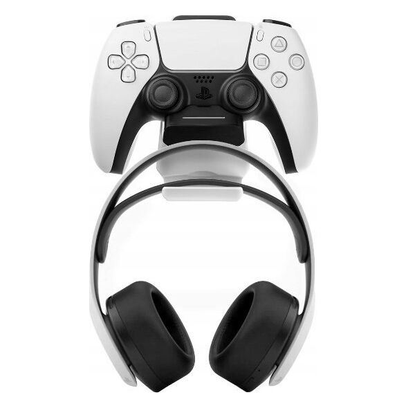 Fixed Fixed Hanging Charging Dock for PS5 DualSense Controller with Headphones Hook | FIXPS5-HCD-BW