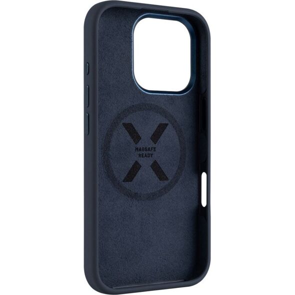 Fixed Fixed MagFlow | Back cover | Apple | iPhone 16 Pro | Liquid silicon | Blue