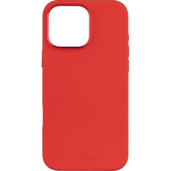 Fixed Fixed MagFlow | Back cover | Apple | iPhone 16 Pro Max | Liquid silicon | Red