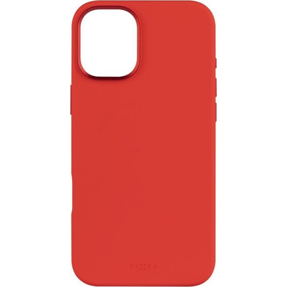 Fixed Fixed MagFlow | Back cover | Apple | iPhone 16 Plus | Liquid silicon | Red