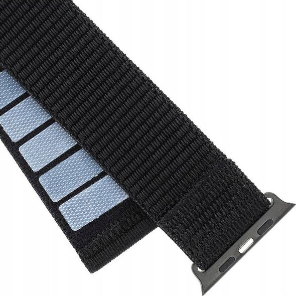 Fixed Fixed | Sporty Strap for Apple Watch Ultra 49mm | 160-210 mm | Black | Nylon