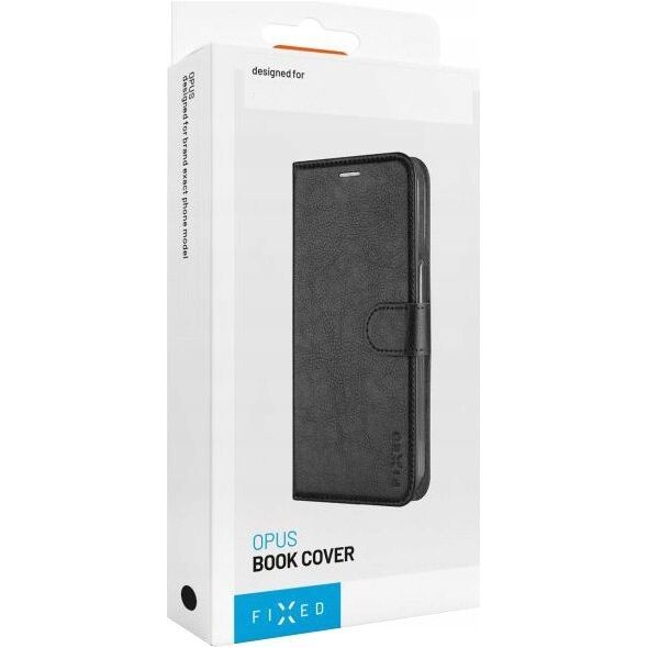 Fixed Fixed Opus | Book Case | Apple | iPhone 16 | Leather | Black