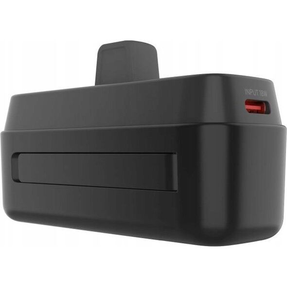 Powerbank Fixed Fixed | Zen 5 Plug-in Powerbank | FIXZEN-5PL-BK | 5000 mAh | USB-C: DC 5V/3A, 9V/2.22A, 12V/1.67A 20W MAX | Black