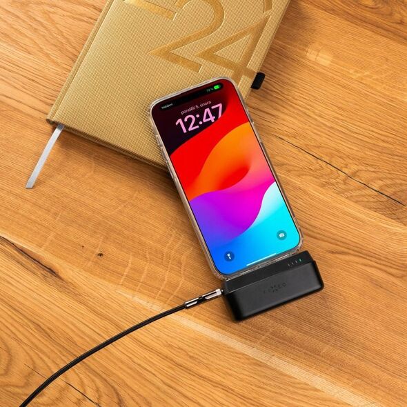 Powerbank Fixed Fixed | Zen 5 Plug-in Powerbank | FIXZEN-5PL-BK | 5000 mAh | USB-C: DC 5V/3A, 9V/2.22A, 12V/1.67A 20W MAX | Black