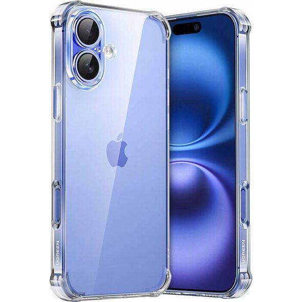 Ugreen Etui Ugreen Bright Cushion iPhone 16 (przezroczysty)