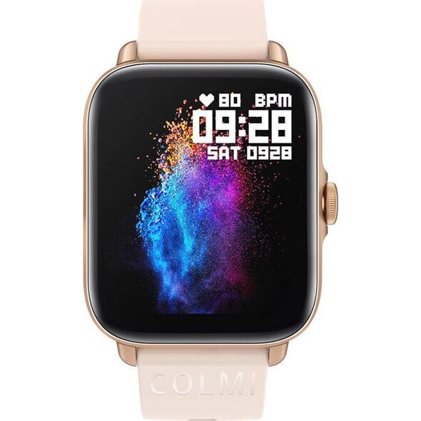 Smartwatch Colmi P28 Plus Beżowy  (P28PLUS Gold)