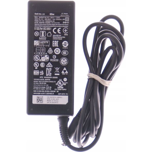 Zasilacz do laptopa Dell AC Adapter, 65W, 19.5V, 3