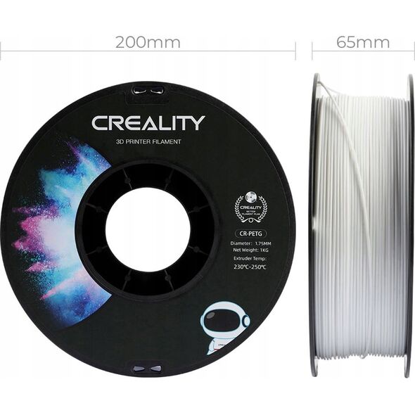 Creality Creality Filament PETG, 1kg, 1,75mm, White (3301030034)